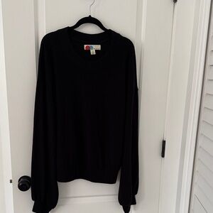 Free People Black Sweater